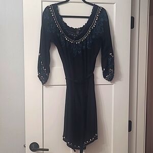 Lucky Brand peasant style size Medium dress.